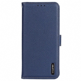 Custodia in pelle Xiaomi Redmi Note 12 Pro Khazneh Pelle Di Litchi