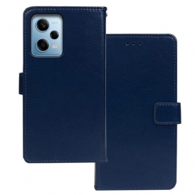 Custodia in pelle Xiaomi Redmi Note 12 Pro Stile In Pelle Idewei