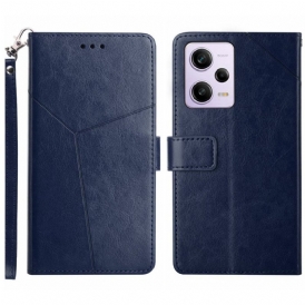 Folio Cover Xiaomi Redmi Note 12 Pro Y Strappy Design