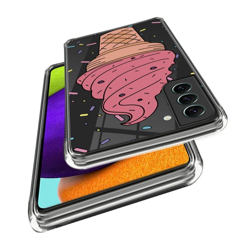 Cover Samsung Galaxy S23 5G Ghiaccio Trasparente