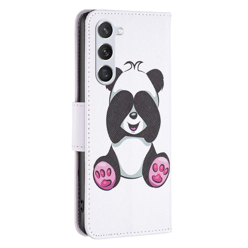 Custodia A Portafoglio Samsung Galaxy S23 5G Panda