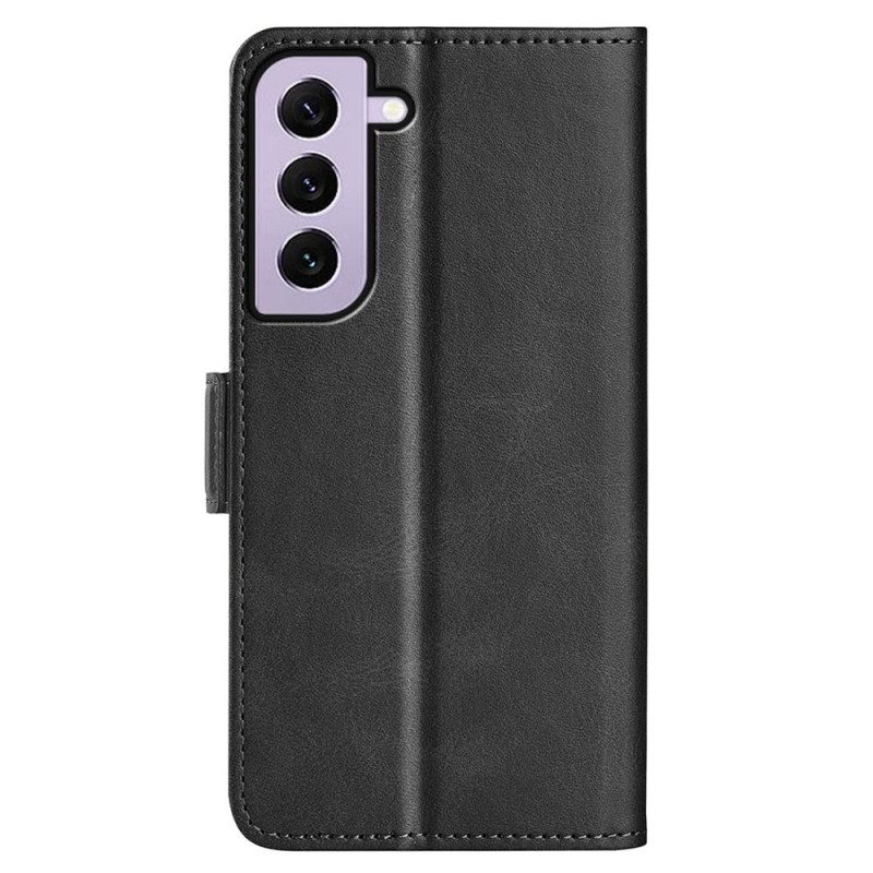 Custodia in pelle Samsung Galaxy S23 5G Doppia Chiusura
