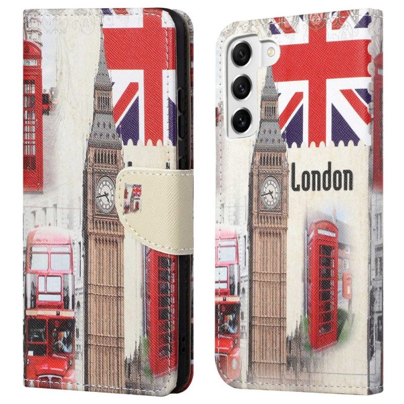 Custodia in pelle Samsung Galaxy S23 5G Londra
