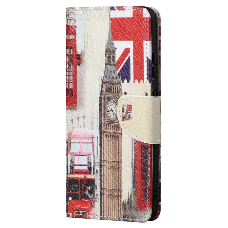 Custodia in pelle Samsung Galaxy S23 5G Londra
