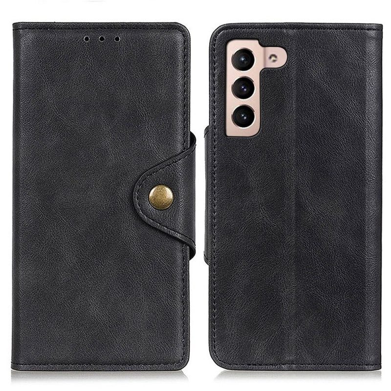 Folio Cover Samsung Galaxy S23 5G Bottone Magnetico