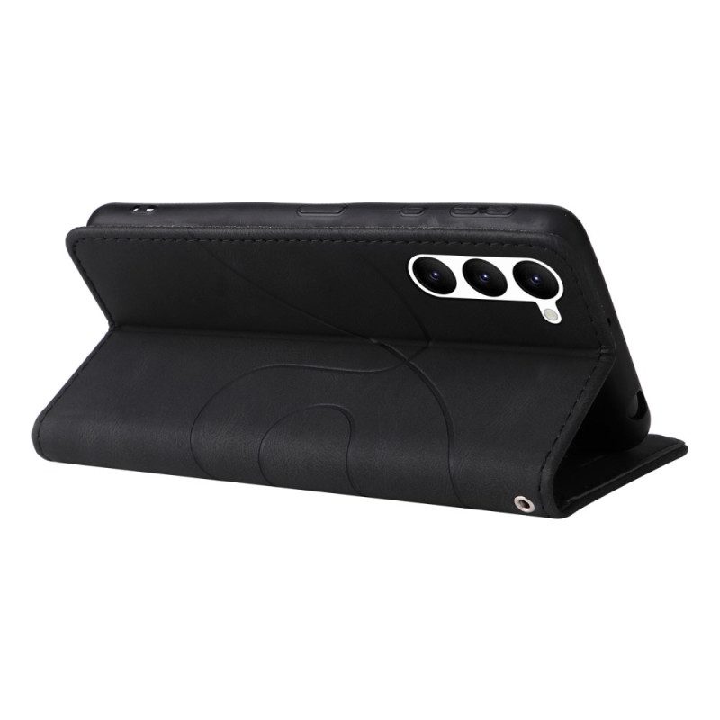 Folio Cover Samsung Galaxy S23 5G Cinturino Bicolore