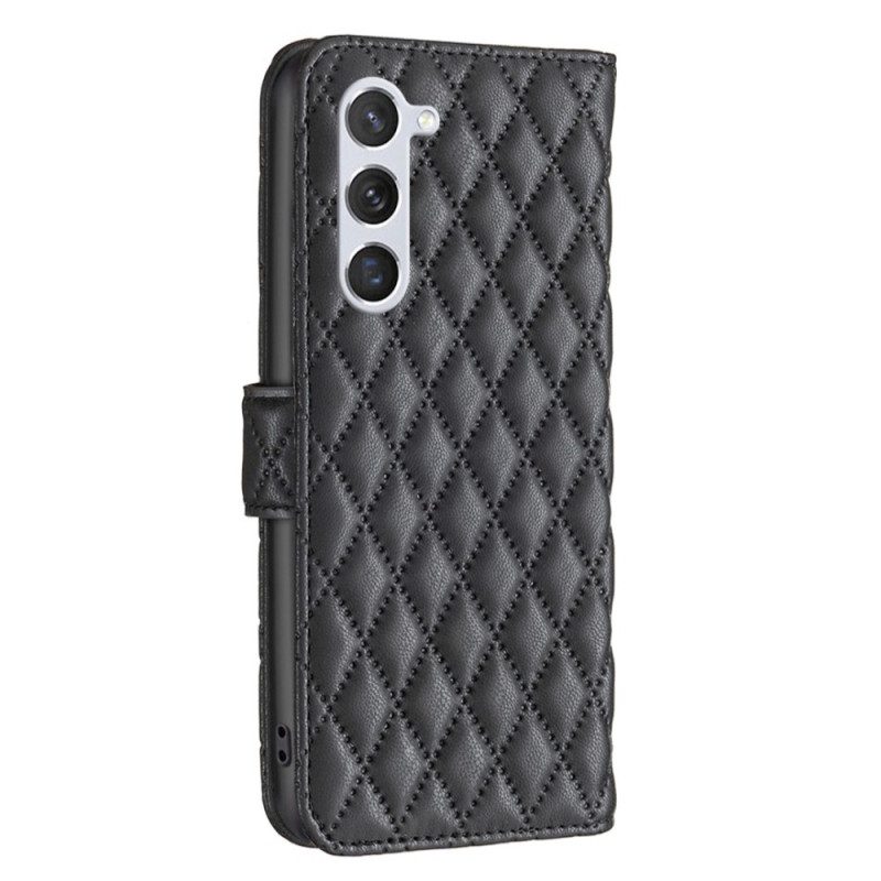 Folio Cover Samsung Galaxy S23 5G Colore Binfen Trapuntato