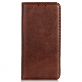 Folio Cover Samsung Galaxy S23 5G Custodia in pelle Cuoio Spaccato