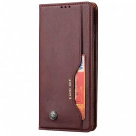 Folio Cover Samsung Galaxy S23 5G Custodia in pelle Portacarte In Ecopelle