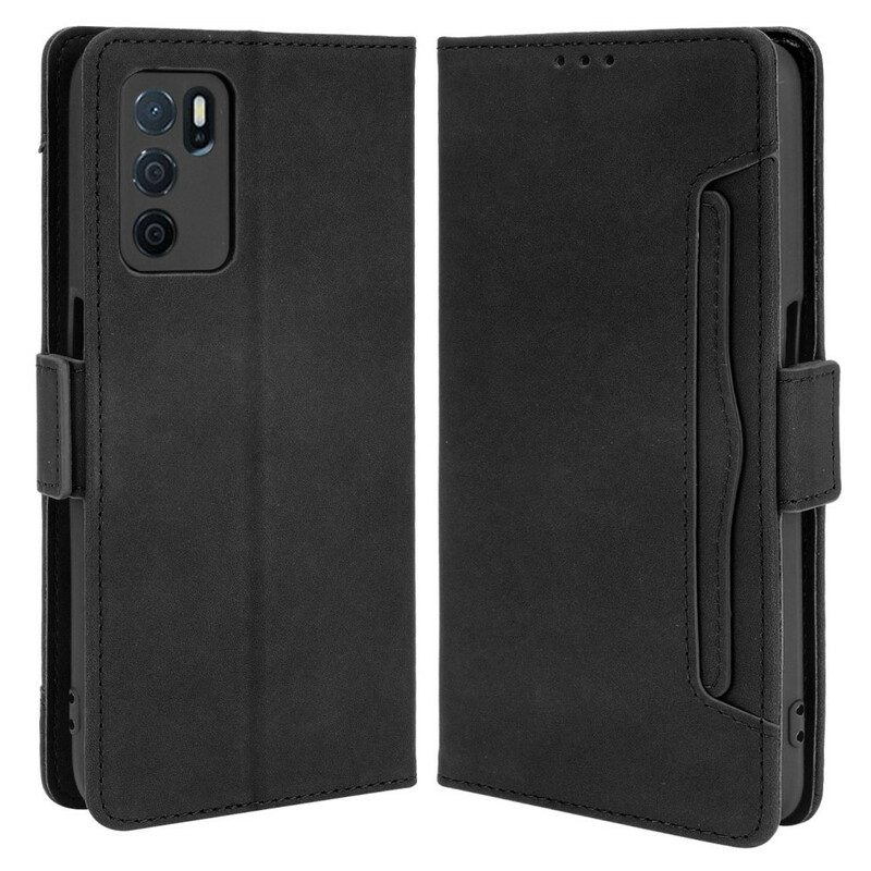 Custodia in pelle Oppo A16 / A16s Classe Premier Multi-carta