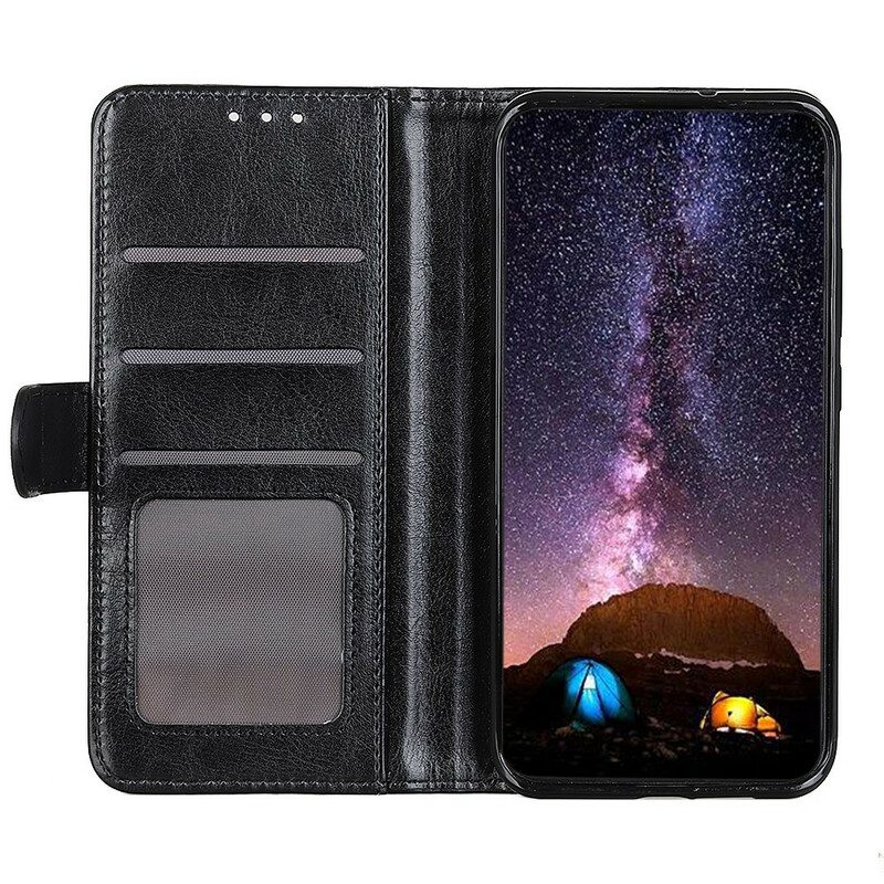 Custodia in pelle Oppo A16 / A16s Finezza Ghiacciata