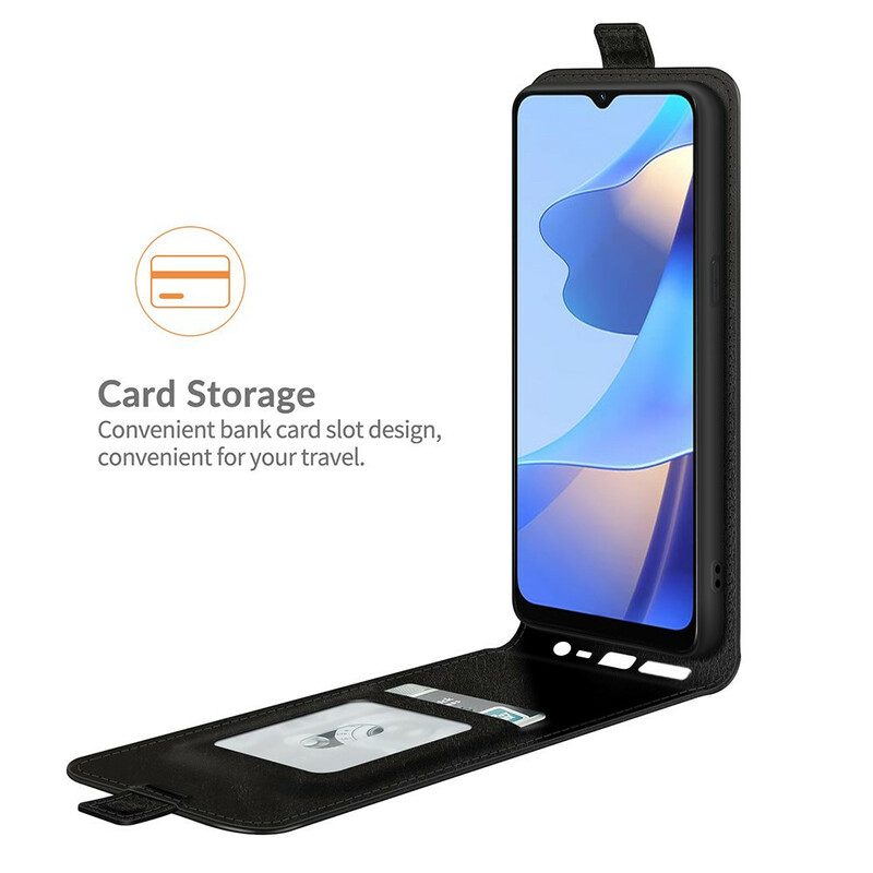 Custodia in pelle Oppo A16 / A16s Folio Cover Pieghevole