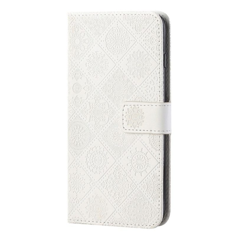 Custodia in pelle Oppo A16 / A16s Modello Di Arazzo