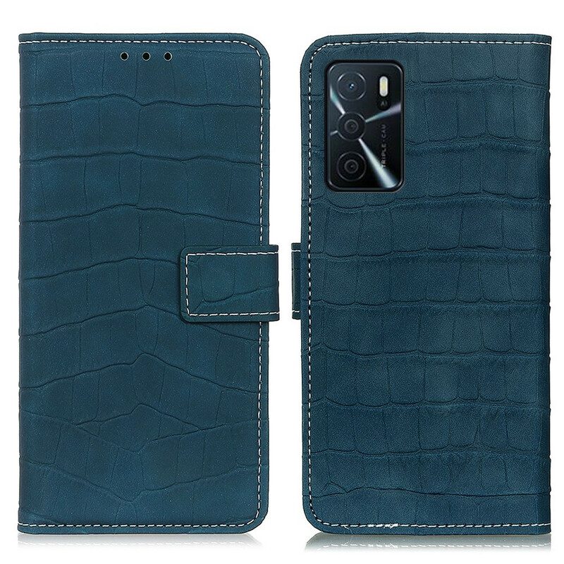 Custodia in pelle Oppo A16 / A16s Potere Del Coccodrillo