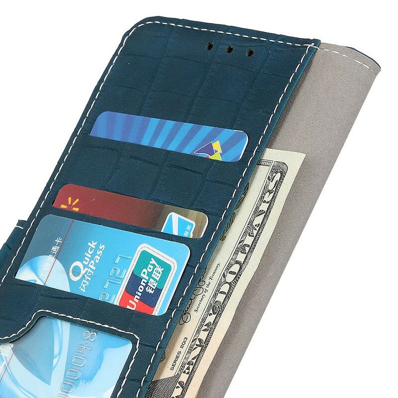 Custodia in pelle Oppo A16 / A16s Potere Del Coccodrillo