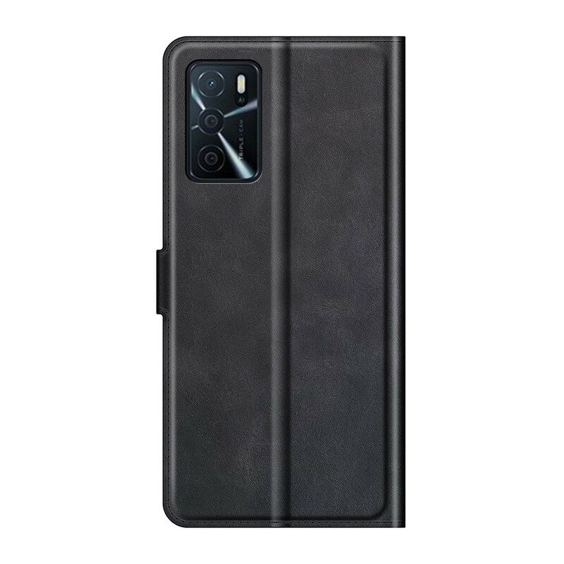 Custodia in pelle Oppo A16 / A16s Sottile Effetto Pelle Estremo