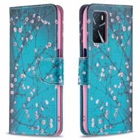 Folio Cover Oppo A16 / A16s Albero In Fiore