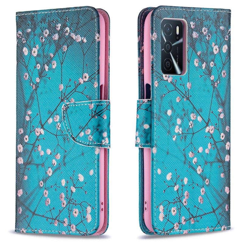 Folio Cover Oppo A16 / A16s Albero In Fiore