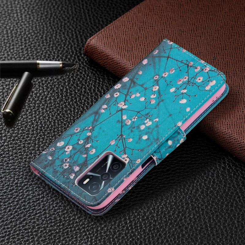 Folio Cover Oppo A16 / A16s Albero In Fiore