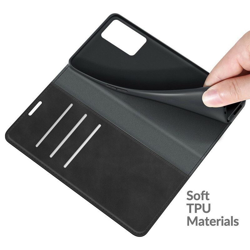 Folio Cover Oppo A16 / A16s Custodia in pelle Tocco Di Pelle