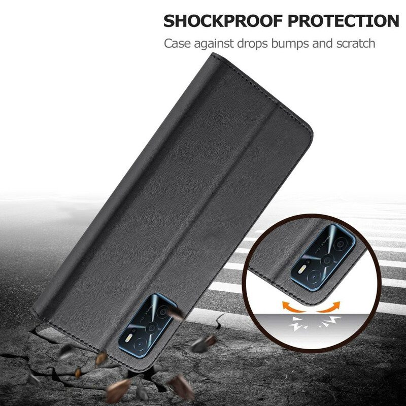Folio Cover Oppo A16 / A16s Lc.imeeke Effetto Pelle