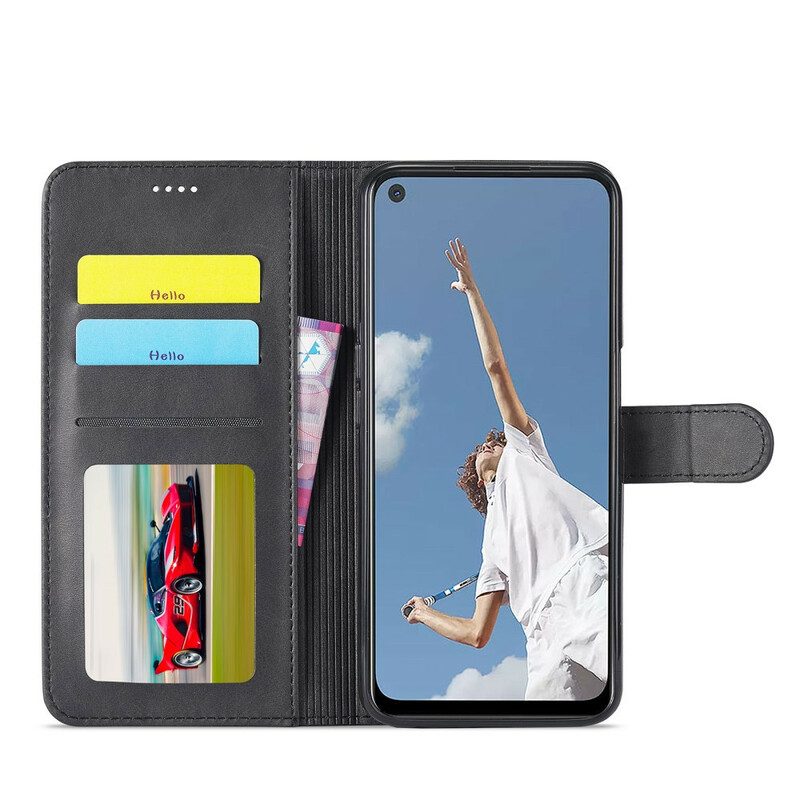 Folio Cover Oppo A16 / A16s Lc.imeeke Effetto Pelle