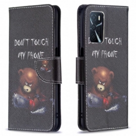 Folio Cover Oppo A16 / A16s Orso Pericoloso