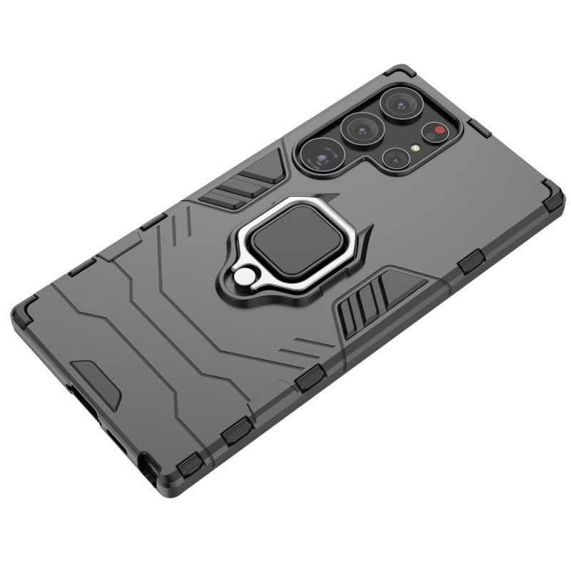 Cover Samsung Galaxy S23 Ultra 5G Anello Resistente