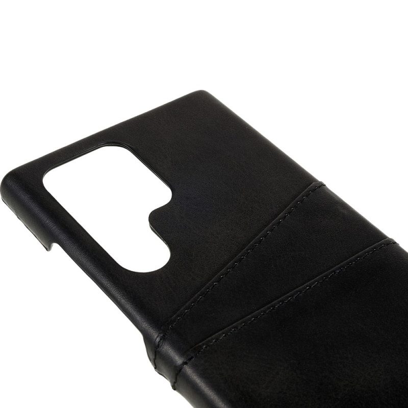 Cover Samsung Galaxy S23 Ultra 5G Due Titolari Di Carte