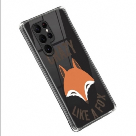Cover Samsung Galaxy S23 Ultra 5G Pazzo Come Una Volpe