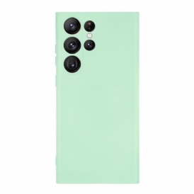 Cover Samsung Galaxy S23 Ultra 5G Silicone Liquido Con Cordino