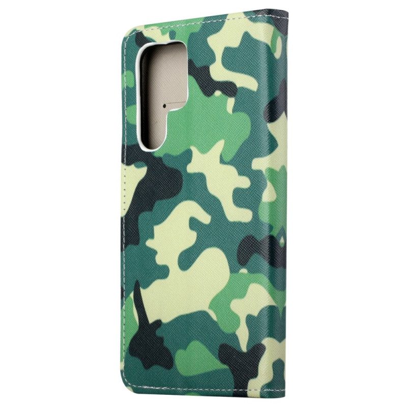Custodia in pelle Samsung Galaxy S23 Ultra 5G Camuffare