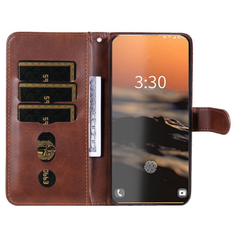 Custodia in pelle Samsung Galaxy S23 Ultra 5G Portafoglio