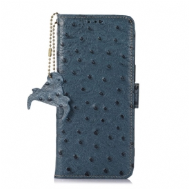 Custodia in pelle Samsung Galaxy S23 Ultra 5G Rfid In Vera Pelle Martellata