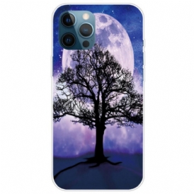 Cover iPhone 14 Pro Max Albero Sotto La Luna