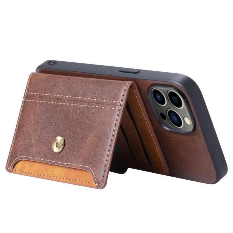 Cover iPhone 14 Pro Max Cinghia Di Supporto Per Porta Carte