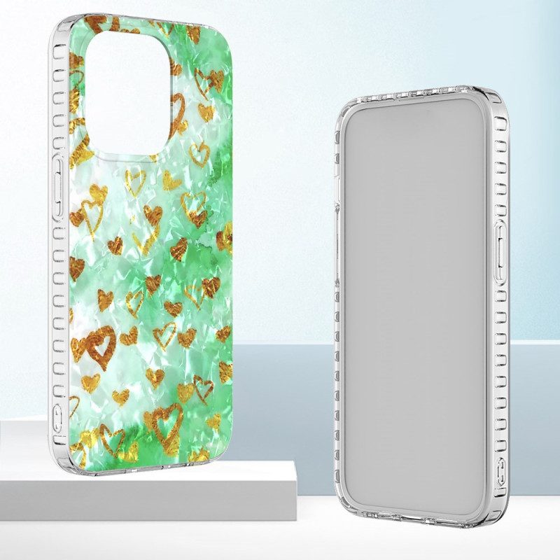 Cover iPhone 14 Pro Max Cuori Alla Moda