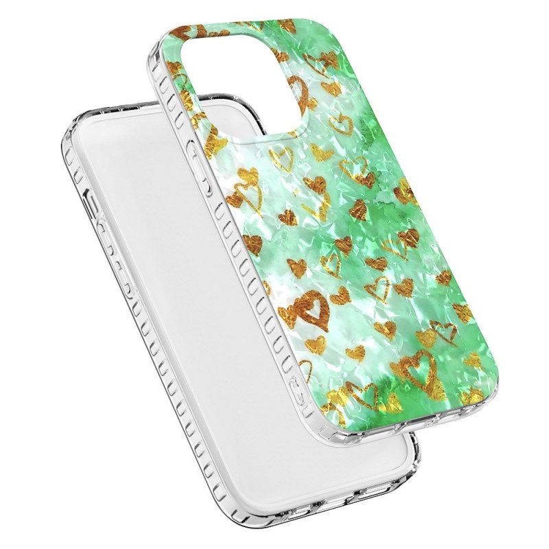 Cover iPhone 14 Pro Max Cuori Alla Moda