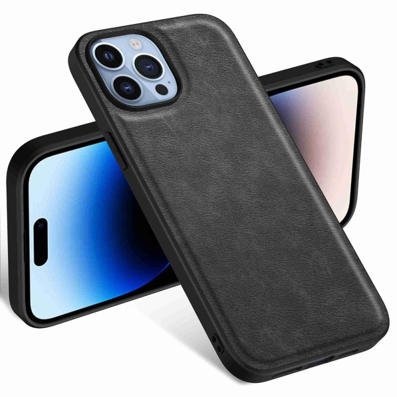 Cover iPhone 14 Pro Max Ecopelle Retrò