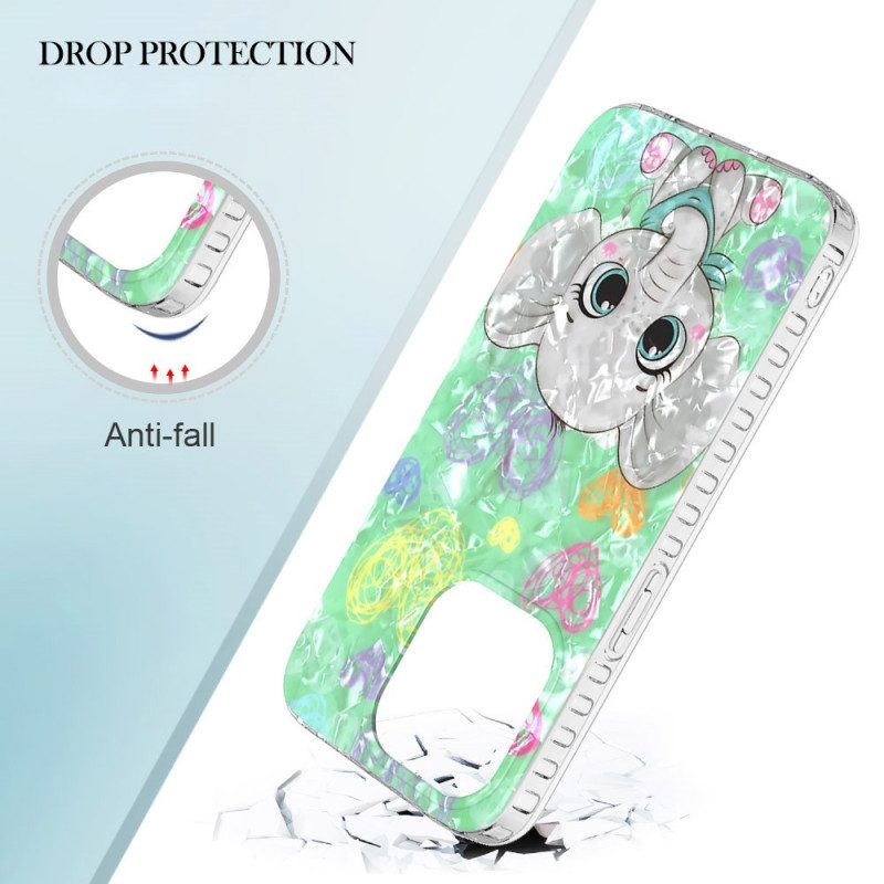 Cover iPhone 14 Pro Max Elegante Elefante