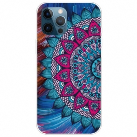 Cover iPhone 14 Pro Max Mandala Colorato