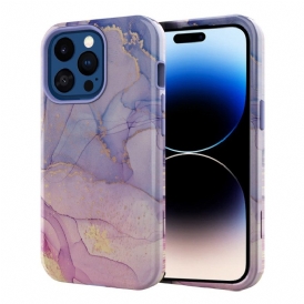 Cover iPhone 14 Pro Max Marmo Lussuoso