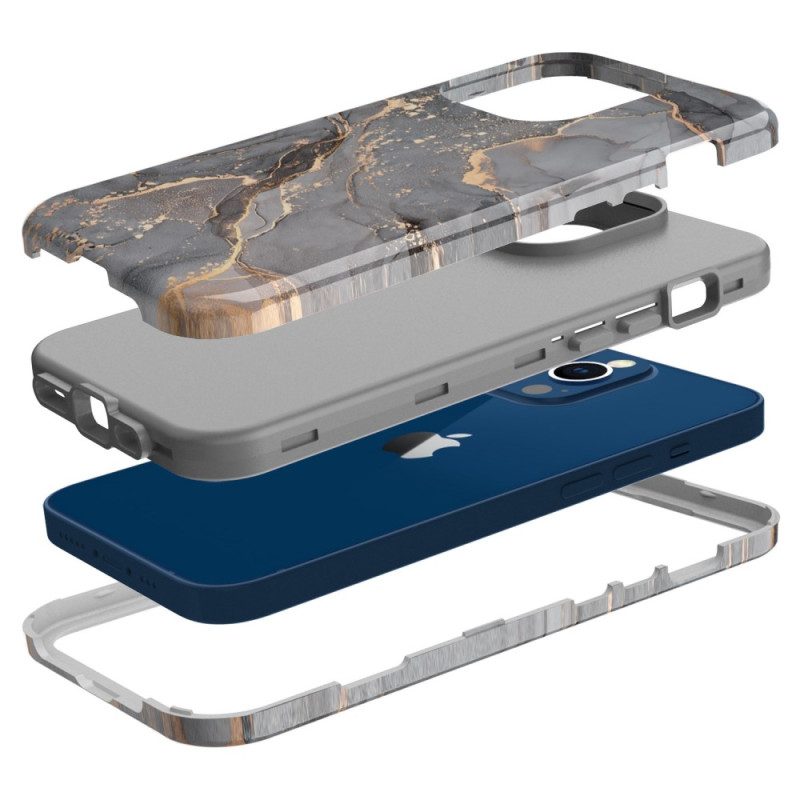 Cover iPhone 14 Pro Max Marmo Lussuoso