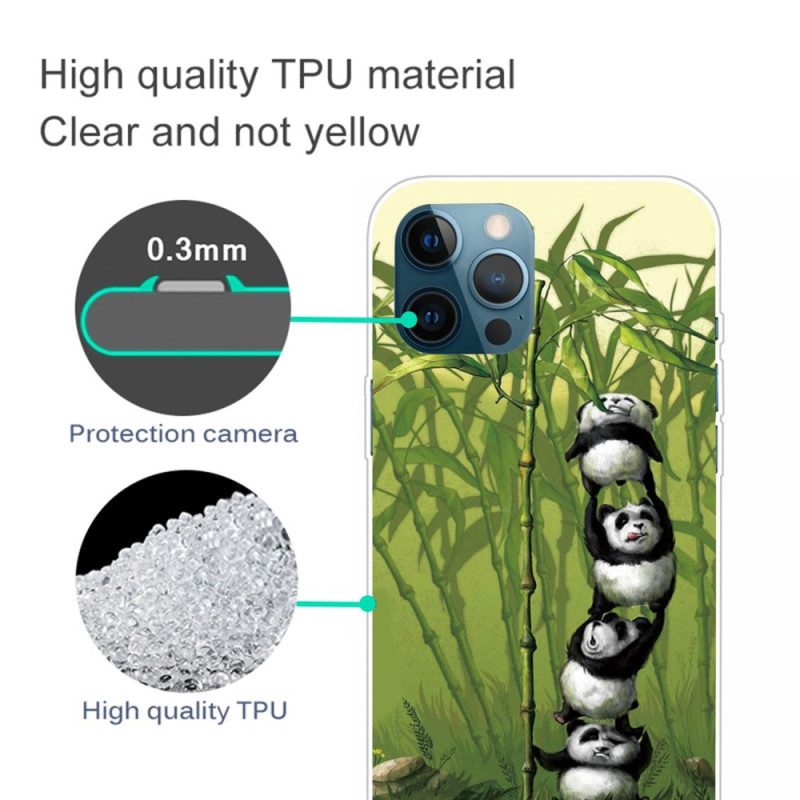 Cover iPhone 14 Pro Max Mazzo Di Panda