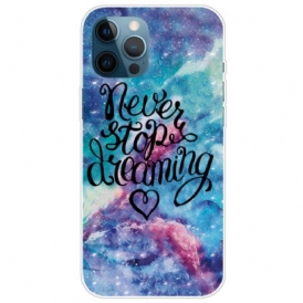 Cover iPhone 14 Pro Max Non Smettere Mai Di Sognare