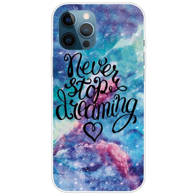 Cover iPhone 14 Pro Max Non Smettere Mai Di Sognare