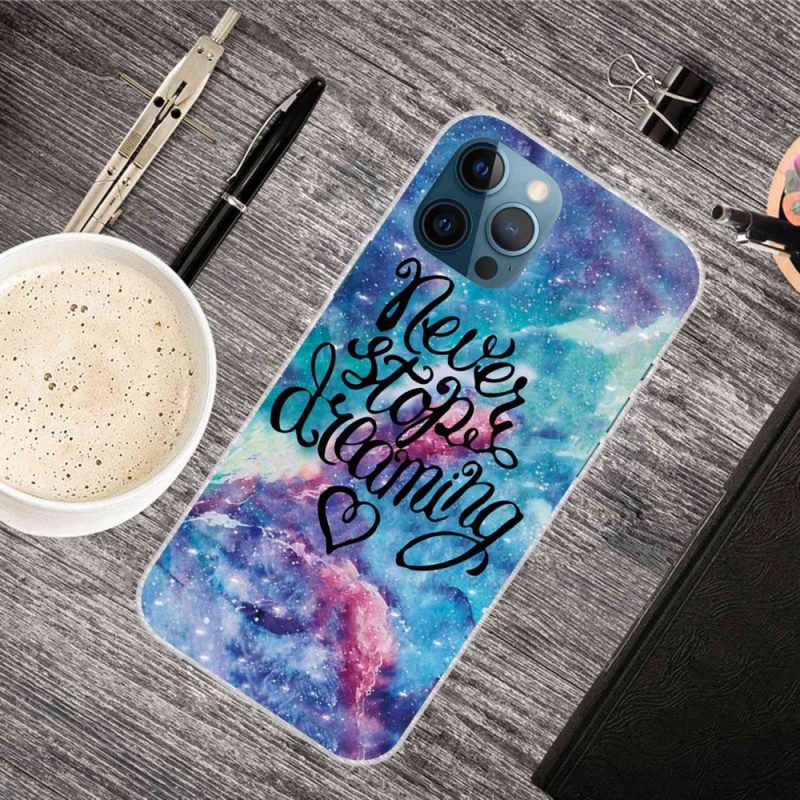 Cover iPhone 14 Pro Max Non Smettere Mai Di Sognare