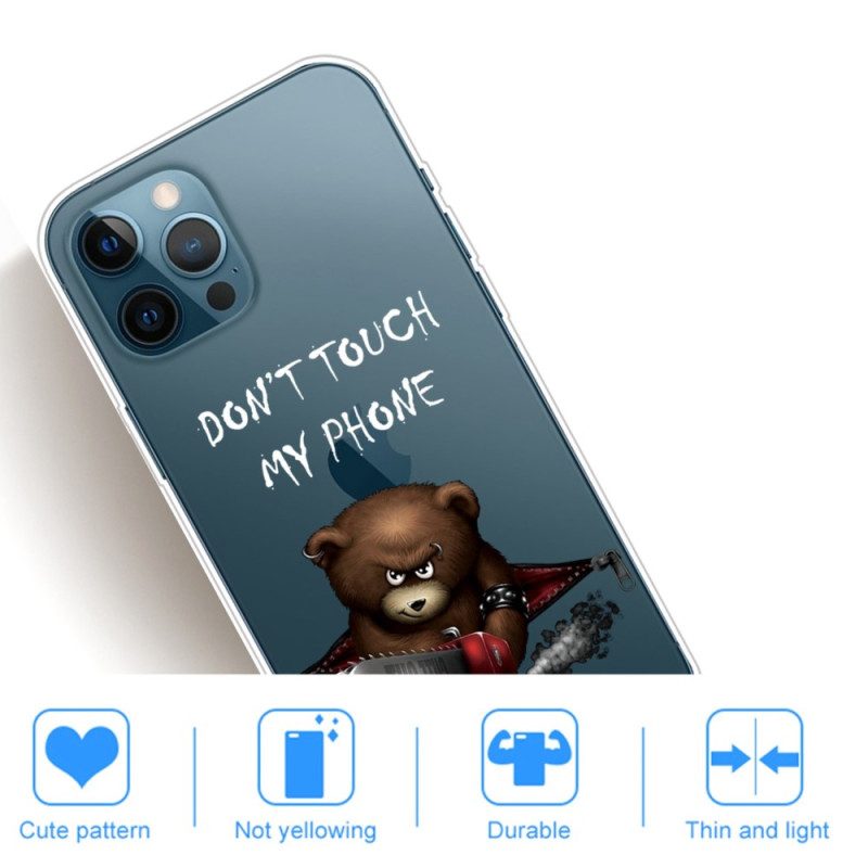 Cover iPhone 14 Pro Max Orso Pericoloso Di Marte