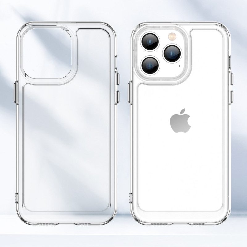 Cover iPhone 14 Pro Max Serie Di Caramelle Trasparenti