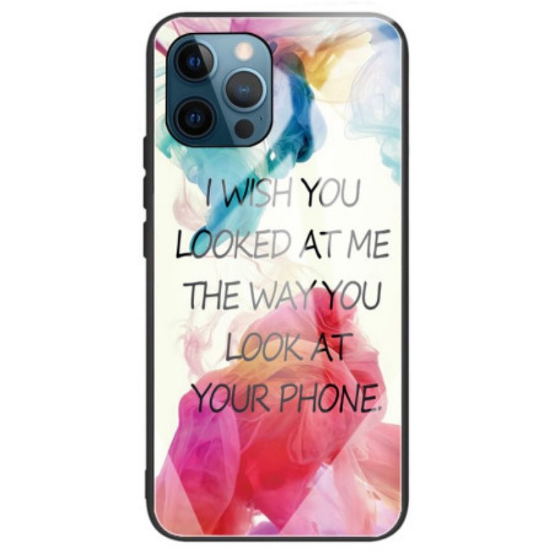Cover iPhone 14 Pro Max Vetro Temperato Che Desidero